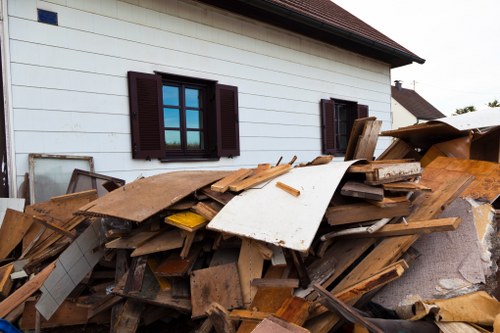 Professional team conducting house clearance in West Ham
