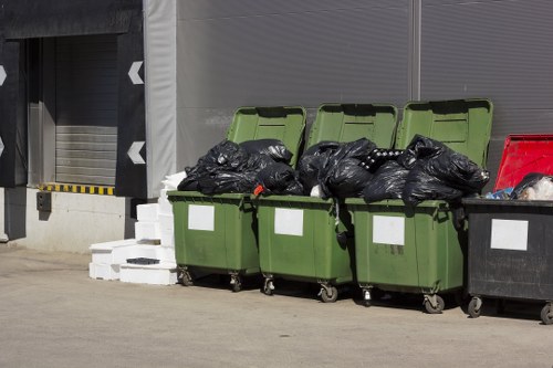 Efficient waste disposal with a commercial skip in West Ham