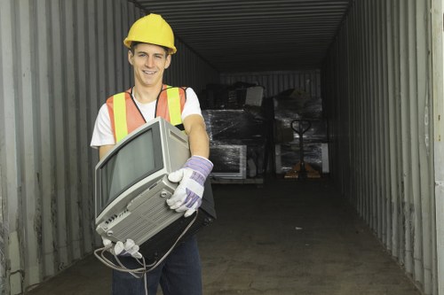 Advanced machinery used for site clearance