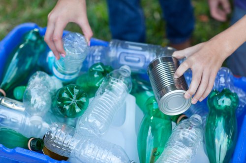 Different types of hazardous waste materials